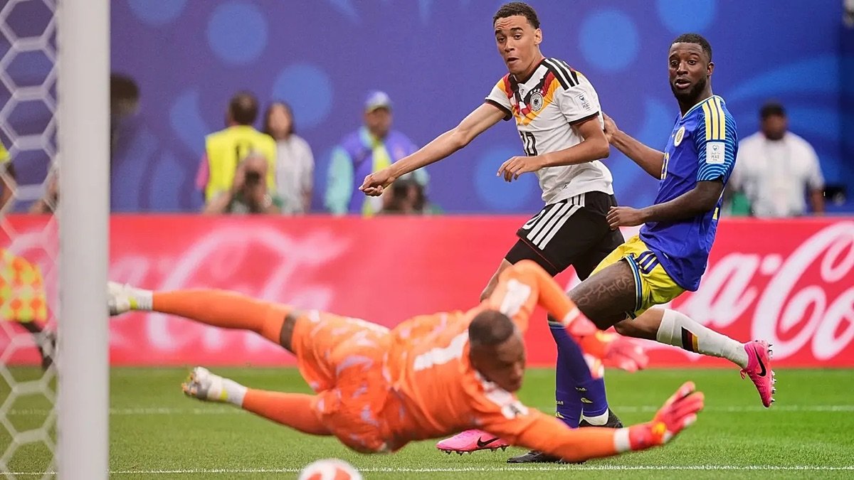 Germany attack against Curaçao during their 7-1 win in the 2026 World Cup Group E opener